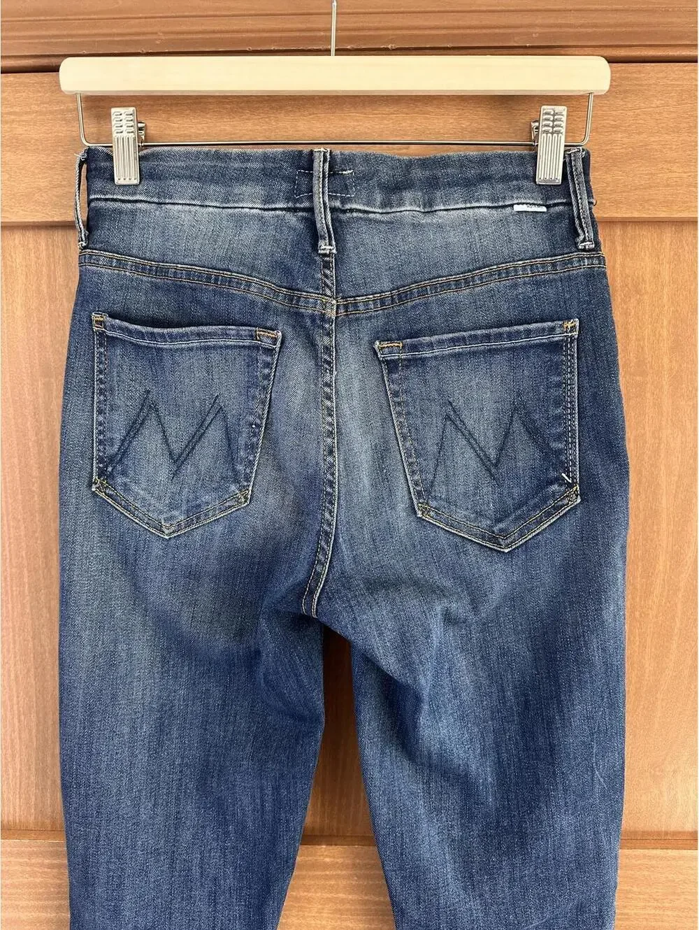 MOTHER The High Waisted Looker Ankle Fray in Not Rough Enough Women’s size 26 - Picture 5 of 15